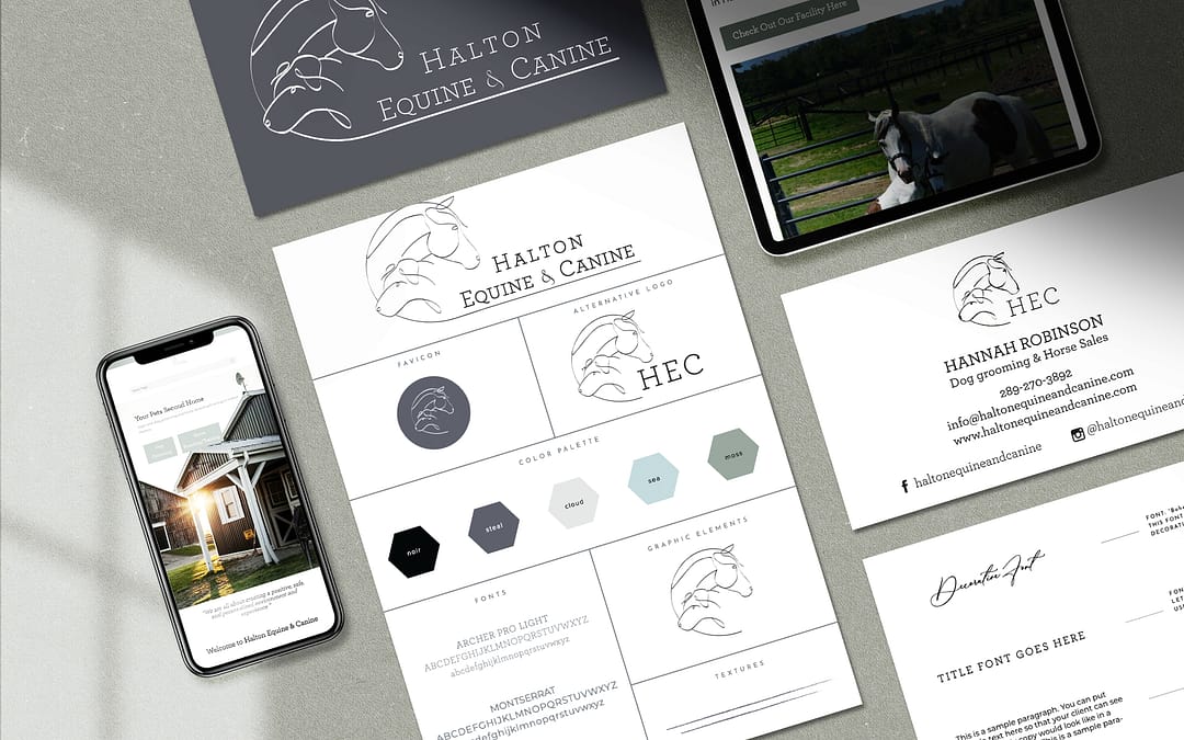 Halton Equine & Canine: Branding and Website Creation